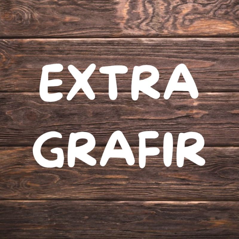 Extra Grafir Alat Makan Kayu / Kayuni Tambah Grafir