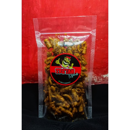 

130gr Usus goreng pedas daun jeruk