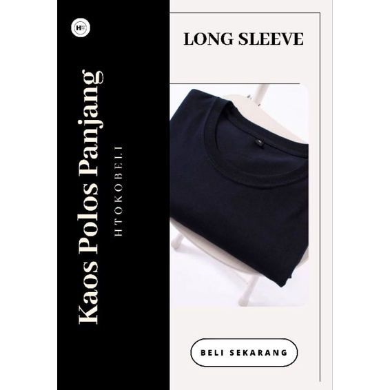HRS Kaos Polos Panjang