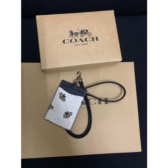 

JUAL Coach Lanyard Bee Print - ORIGINAL GUARANTEE 100%
