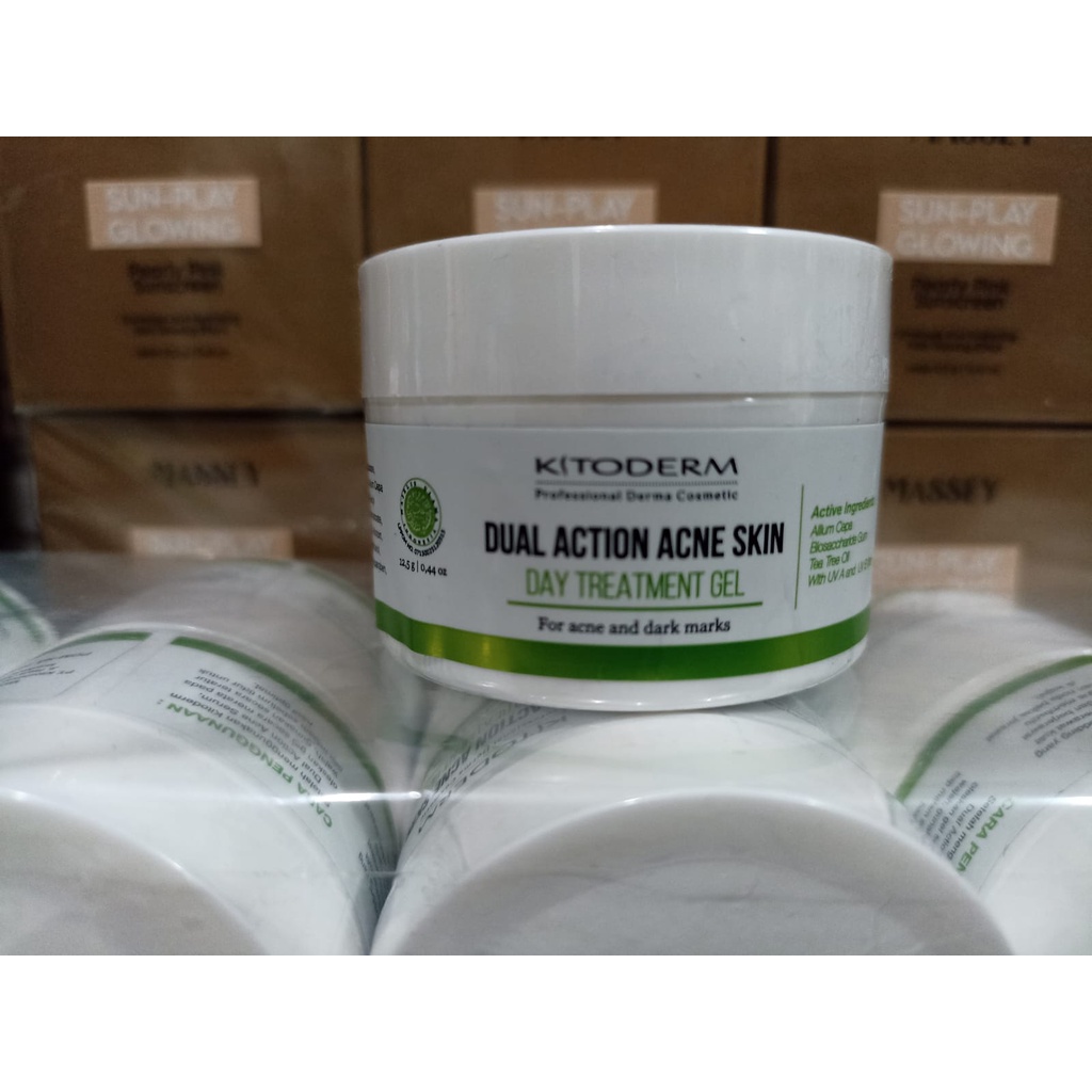 KITODERM DUAL ACTION ACNE SKIN DAY TREATMENT GEL