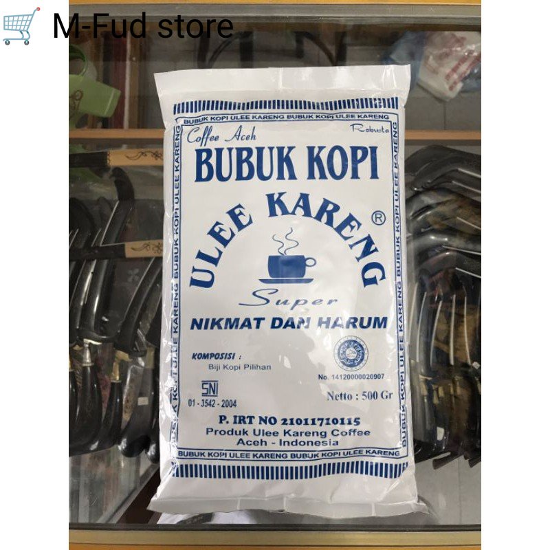 

Kopi bubuk SUPER Robusta Ulee Kareng 380gr