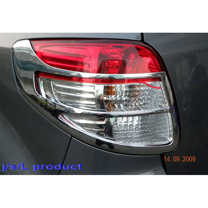 Garnish lampu belakang sx-4 / suzukk sx4 CHROME -  JSL - SX4TLGCH