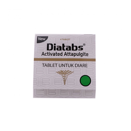 DIATABS 4 TABLET - OBAT UNTUK DIARE DEWASA/DIARE DEWASA/OBAT DIARE