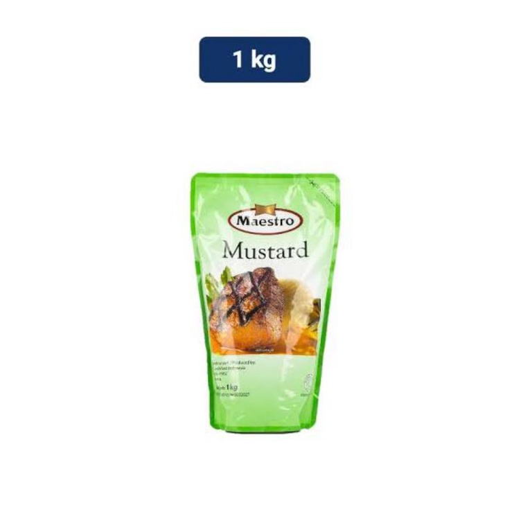 

Maestro yellow mustard 1kg mayonaise