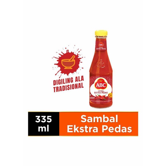 

Abc Sambal Extra Pedas 335Ml