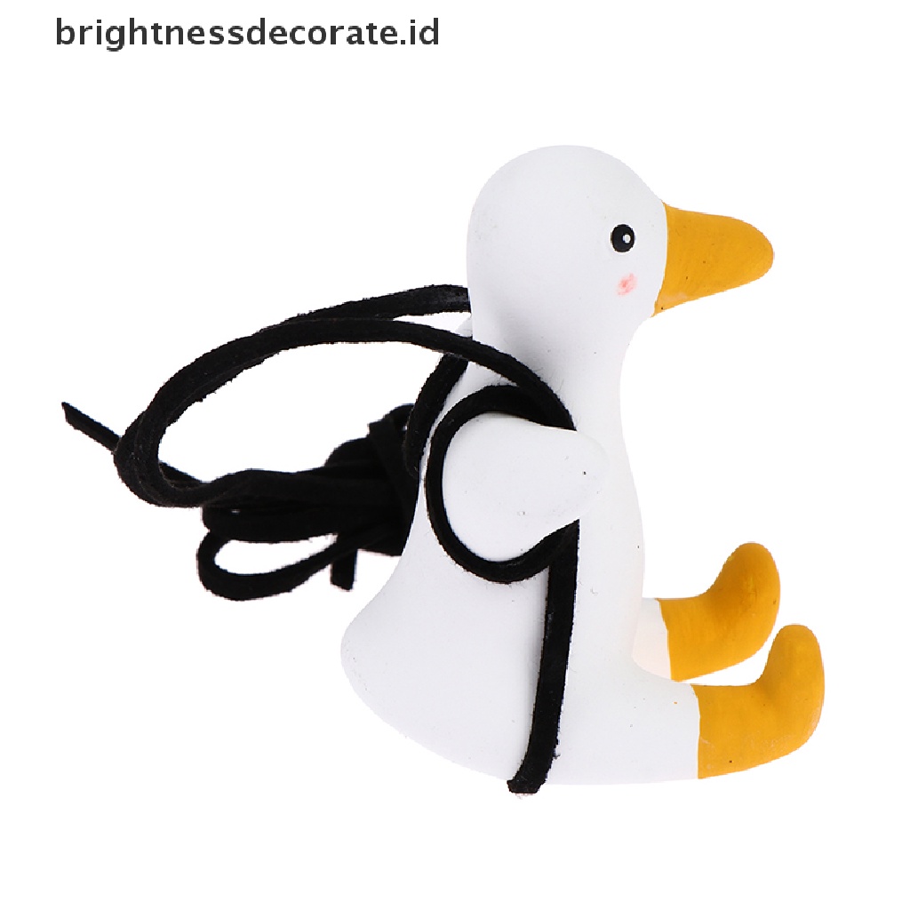 [Birth] Bebek Kecil Lucu Mobil Liontin Dekorasi Bebek Swing Auto Spion Pendant [ID]