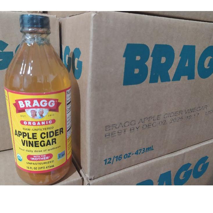 

۝ BRAGG apple cider vinegar 473ml / bragg 473ml ☆