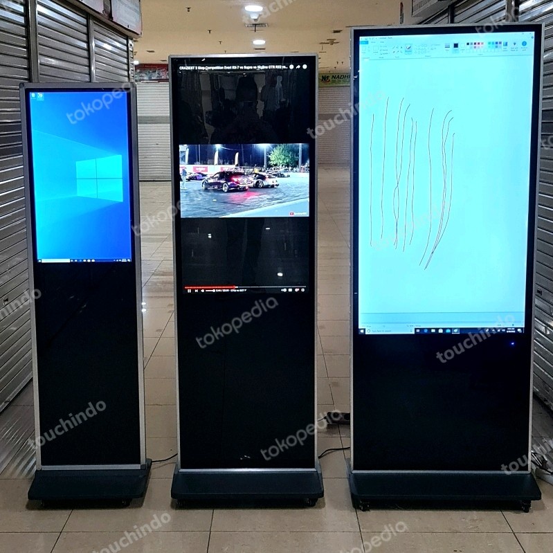 Digital Signage AIO PC Touchscreen 55 inch Intel Core i3