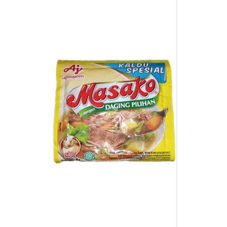 

Masako rasa sapi dengan daging pilihan sachet
