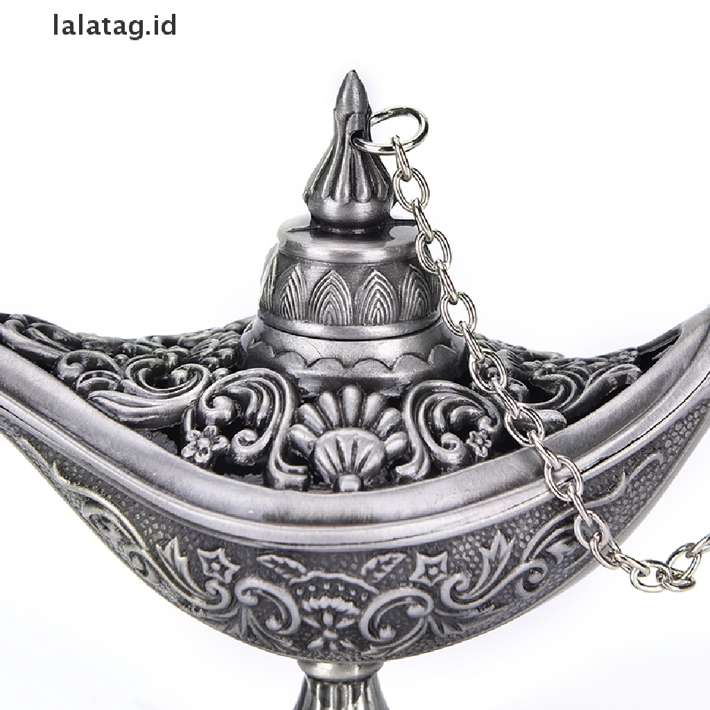 [lalatag] 1pc Hot Aladin Magic Genie Light OiL Lamp Pot Lampu Aladin Mempesona Dekorasi [ID]