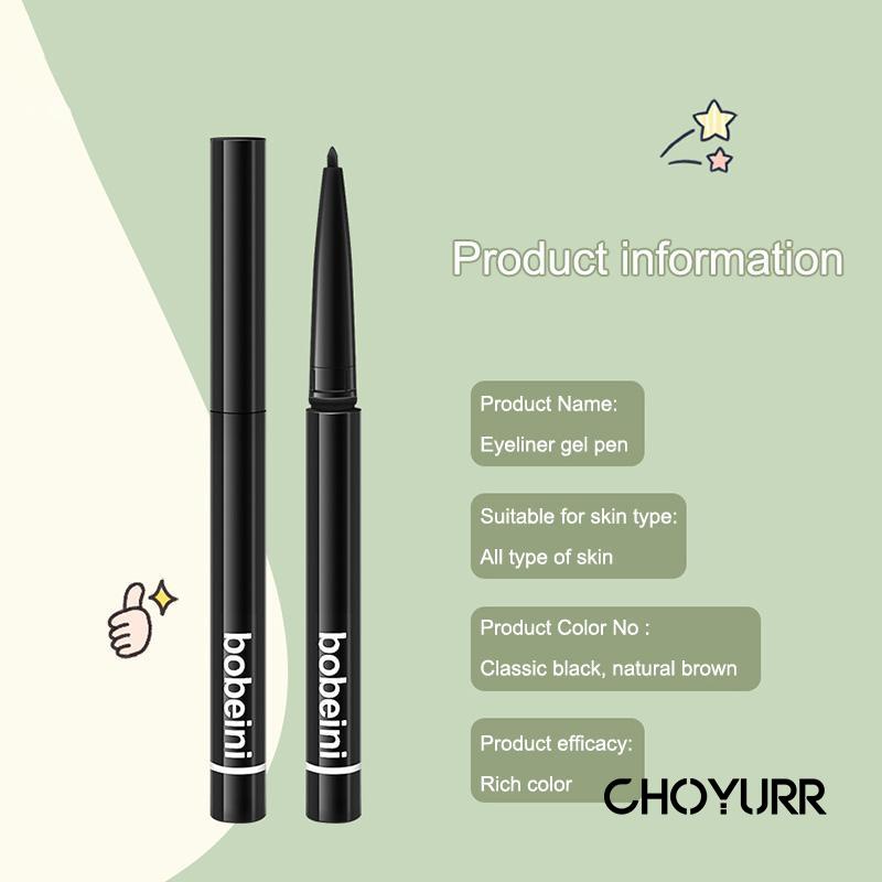 【COD】Eyeliner Pensil Gel / Eyeliner Waterproof Long-lasting/ Eyeliner Pen Smooth No Smudge Untuk Pemula Eye Makeup -CH