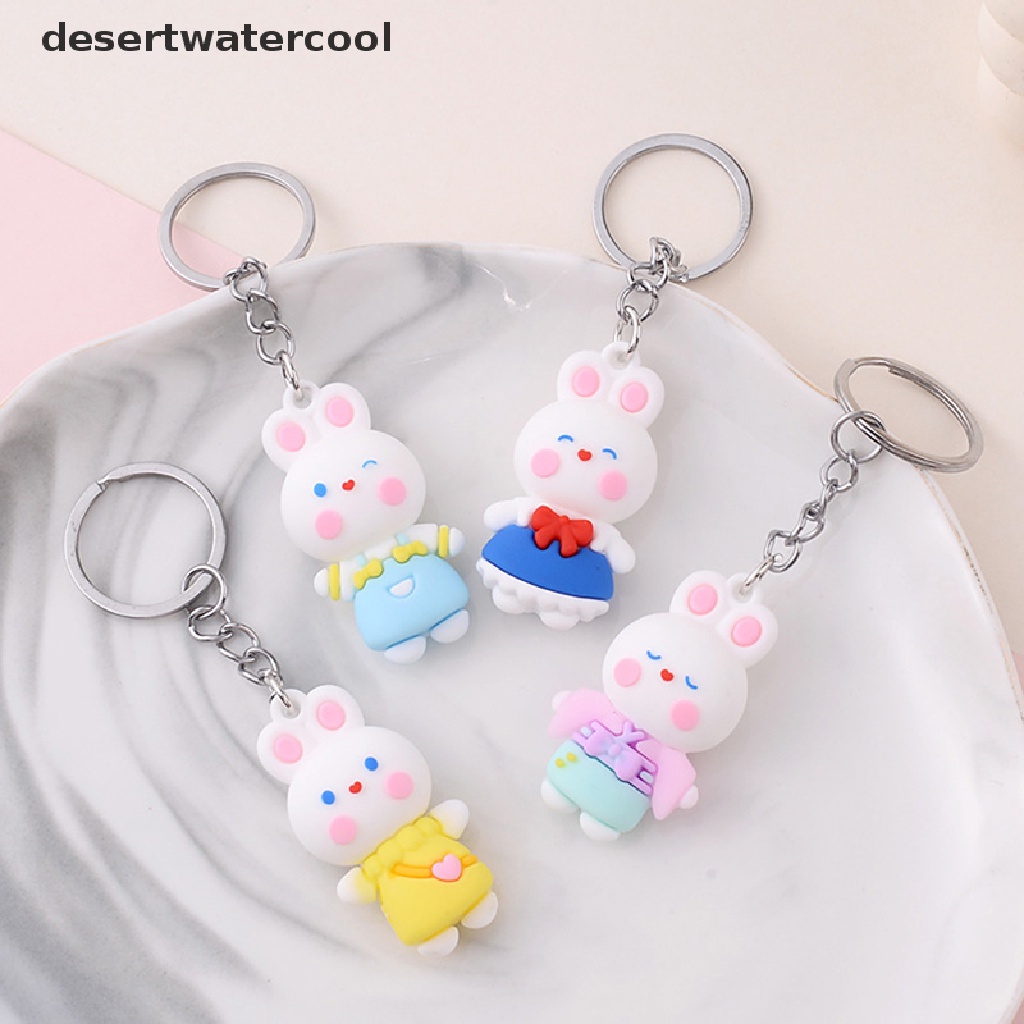 Deid 1Pc 2023tahun Baru Kelinci Gantungan Kunci Kartun Seragam Sekolah Kelinci Gantungan Kunci Mobil Gantungan Kunci Cincin Siswa Tas Liontin Martijn