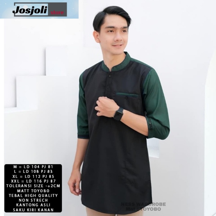 JOSJOLI_STORE/Baju Koko Taror/Pakaian Muslim Pria Dewasa/Fashion Muslim/M L XL XXL