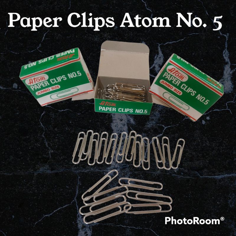 

Paper Clips Atom No. 5