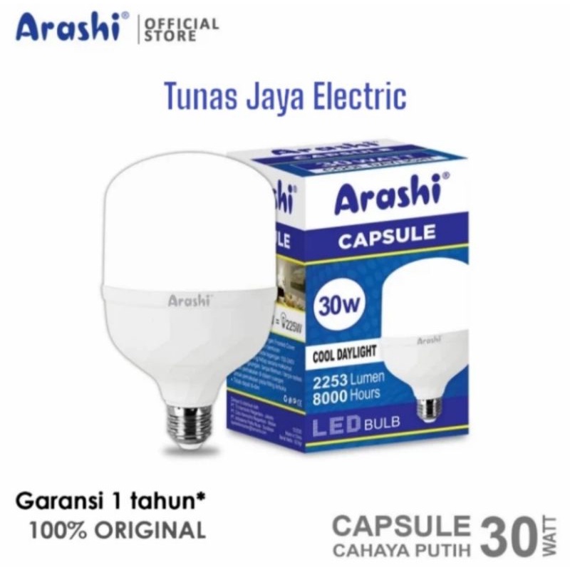 ARASHI Lampu LED Capsule 30W CDL (GARANSI 1 Tahun)