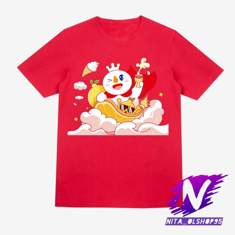 kaos mixue kaos anak mixue eskrim