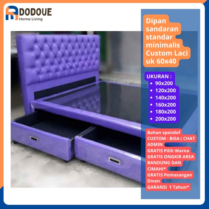 Dipan tempat tidur divan tempat tidur Risbang tempat tidur murah minimalis bandung Risbang Dipan Tem