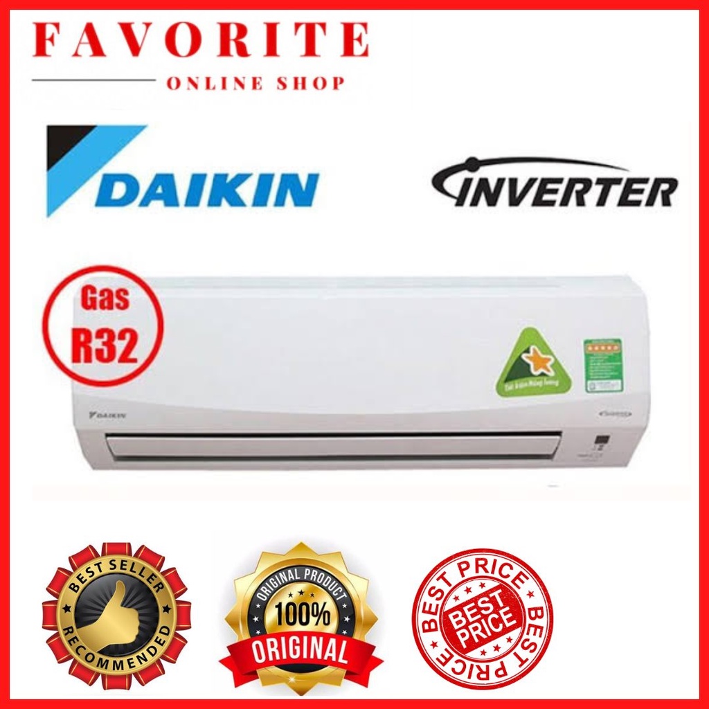 AC DAIKIN 1/2 PK INVERTER 15UVM DAIKIN