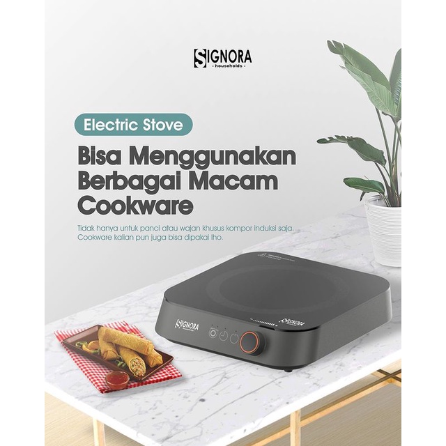 Kompor Listrik Signora/Electric Stove Signora/Kompor Signora