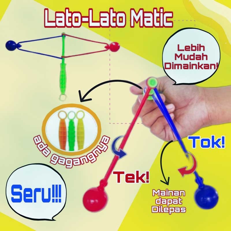LATTO LATTO GAGANG MAINAN VIRAL ANAK ETEK ETEK LATO GAGANG