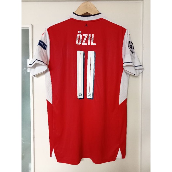 Jersey Mesut Ozil Arsenal 2016/17 Home Shirt (M) Original - UCL Fullpatch Baju Bola Asli
