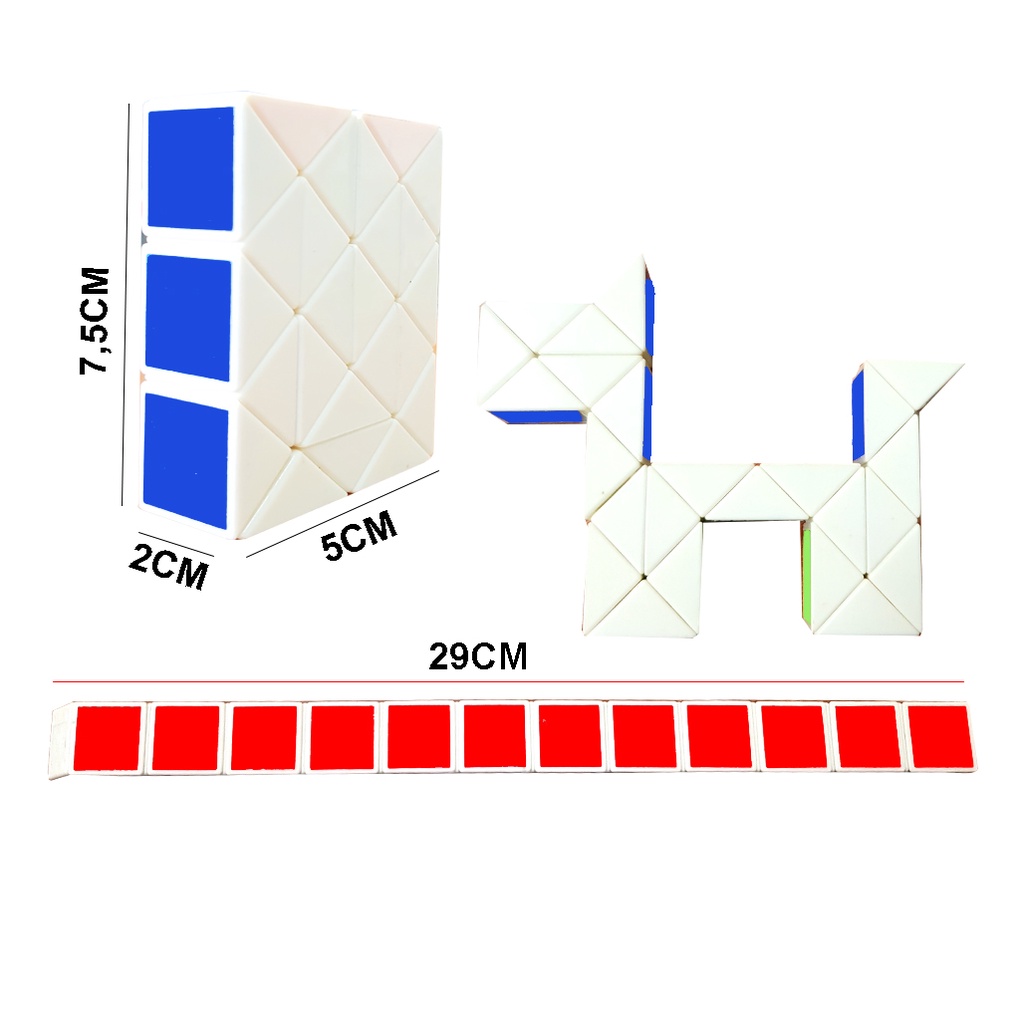 Mainan Rubik Snake/ Mainan  Rubik Ular TERMURAH!!!