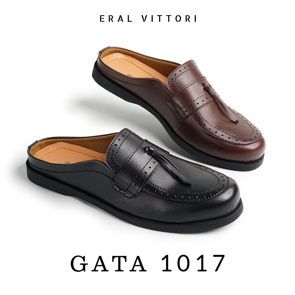 Eral Vittori - Gata 1017 Sepatu Sandal Pria Loafer Casual Formal