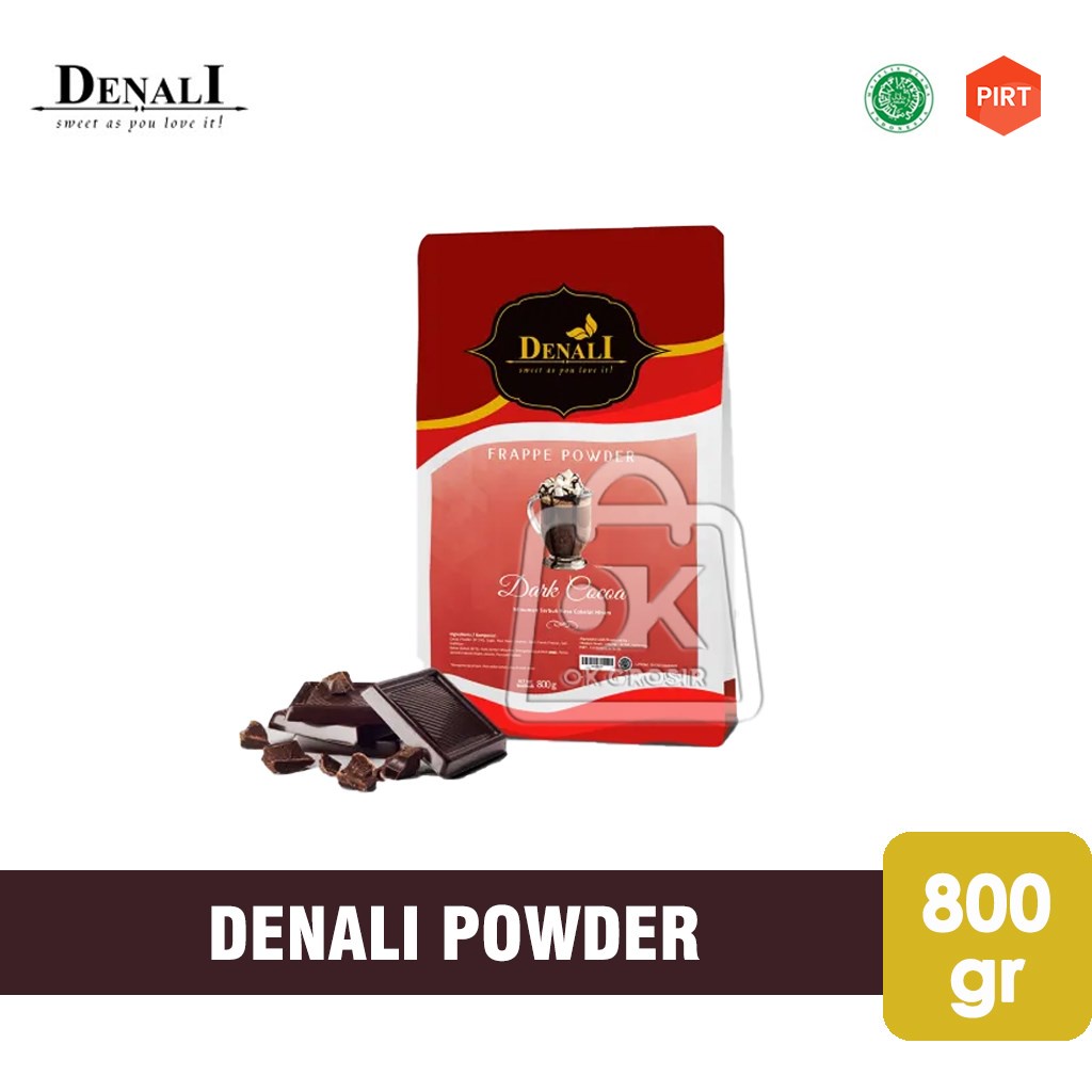 

Denali Powder Dark Cocoa / Minuman Bubuk Dark Cocoa (800 gr)