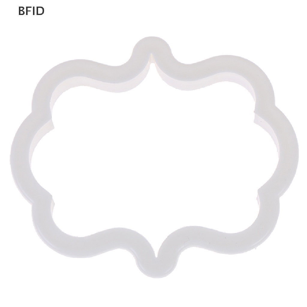 [BFID] 4pcs vintage plaque frame cookie cutter set Pemotong Biskuit Plastik Alat Kue [ID]