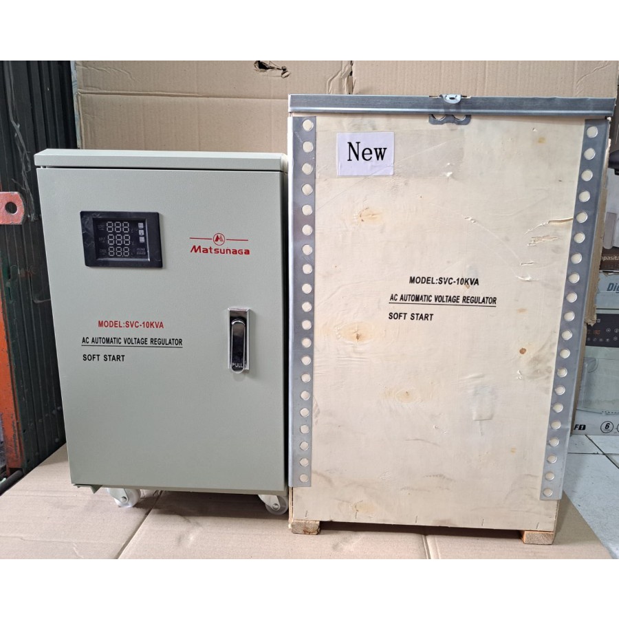 Matsunaga Stabilizer SVC-10KVA Matsunaga 10.000 DIGITAL Stavol Penstabil Listrik