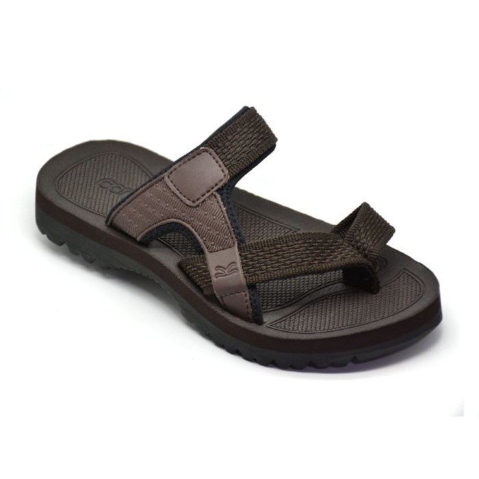 Carvil Sandal Casual Anak Laki Laki Gibson Tp Black Brown_A108