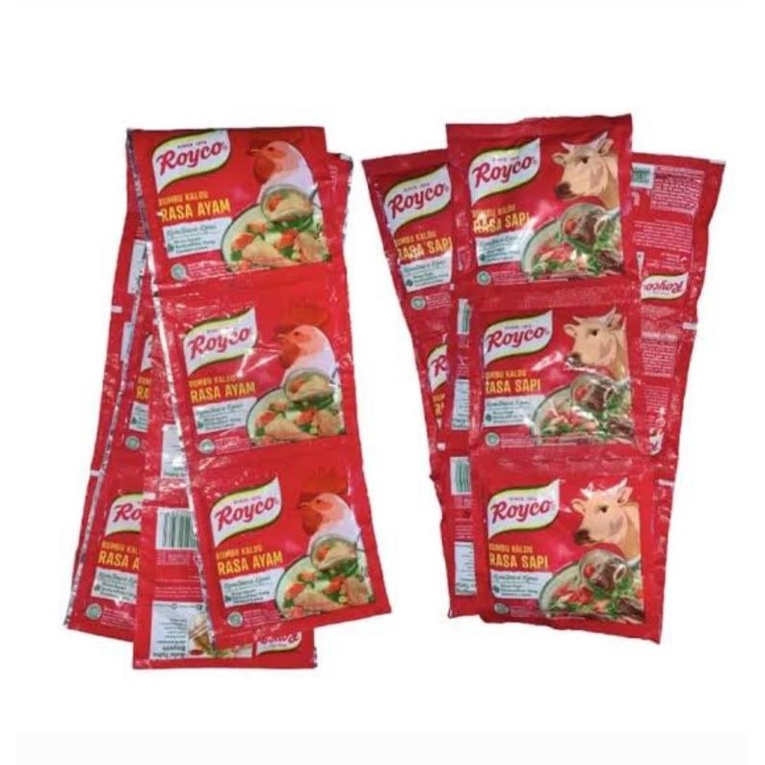 

UNILEVER | ROYCO bumbu kaldu penyedap sachet beli 2 gratis 1 [ renteng (2+1)12x8g ]