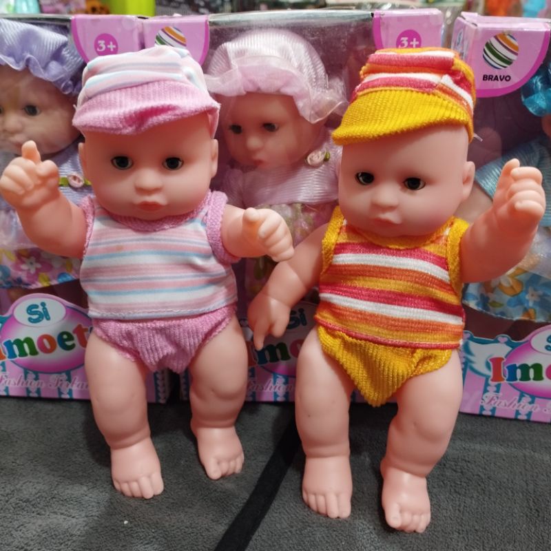 mainan baby si imut lucu bisa bernyanyi bahan karet elastis termurah