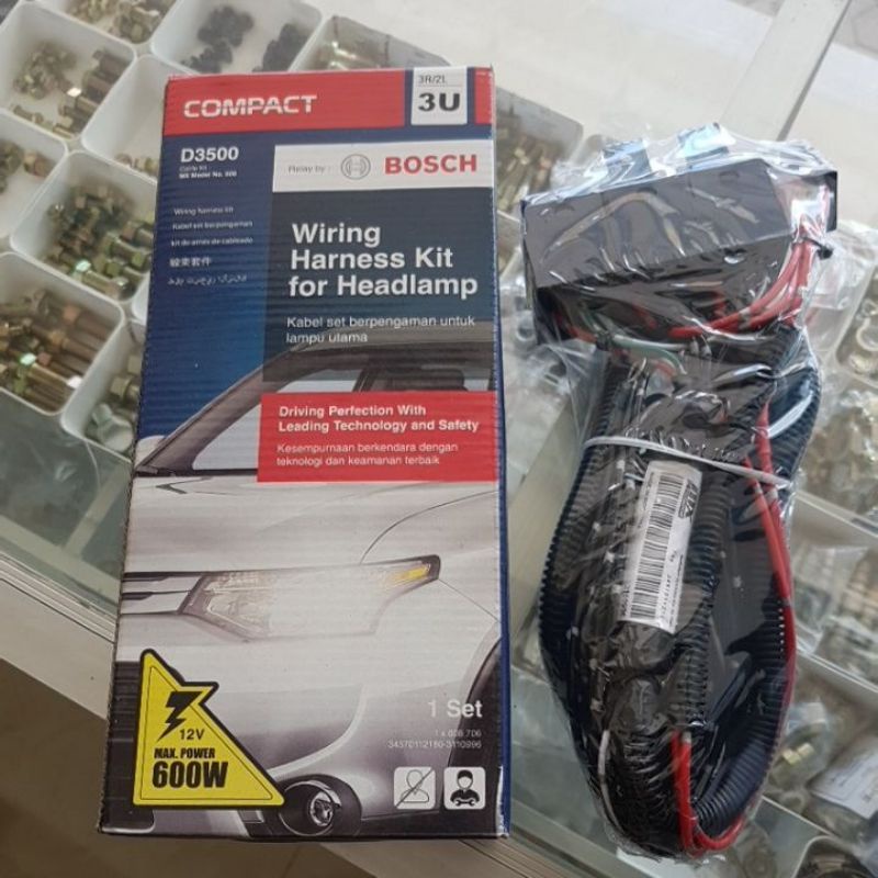 relay set lampu bosch 3 relay