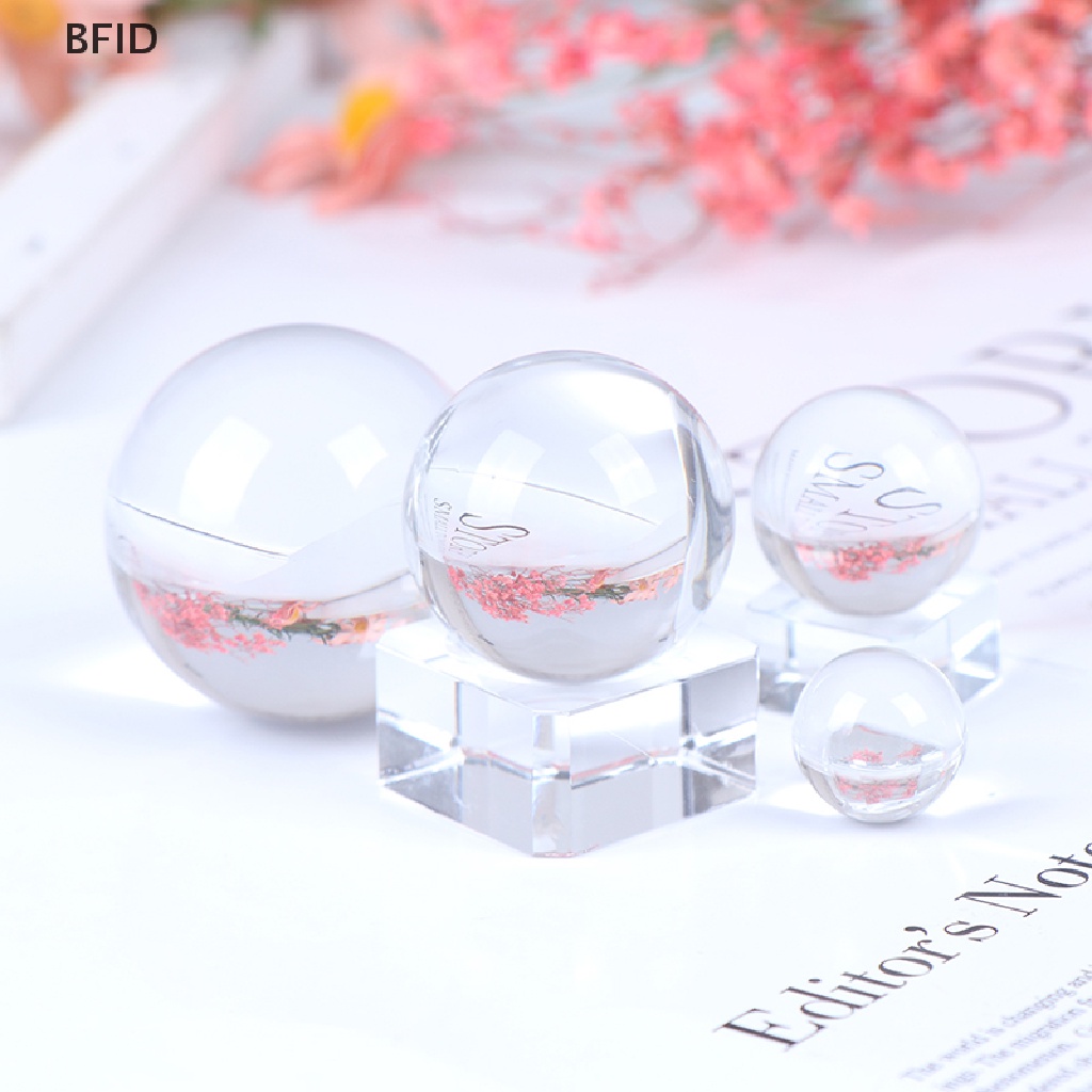 [BFID] 1pc Bola Kristal Bening Healing Sphere Properti Fotografi Dekorasi Rumah [ID]