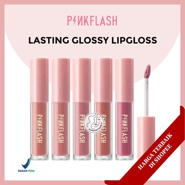 PINKFLASH Lasting Glossy Lipgloss | Lip Gloss | Pink Flash_Cerianti