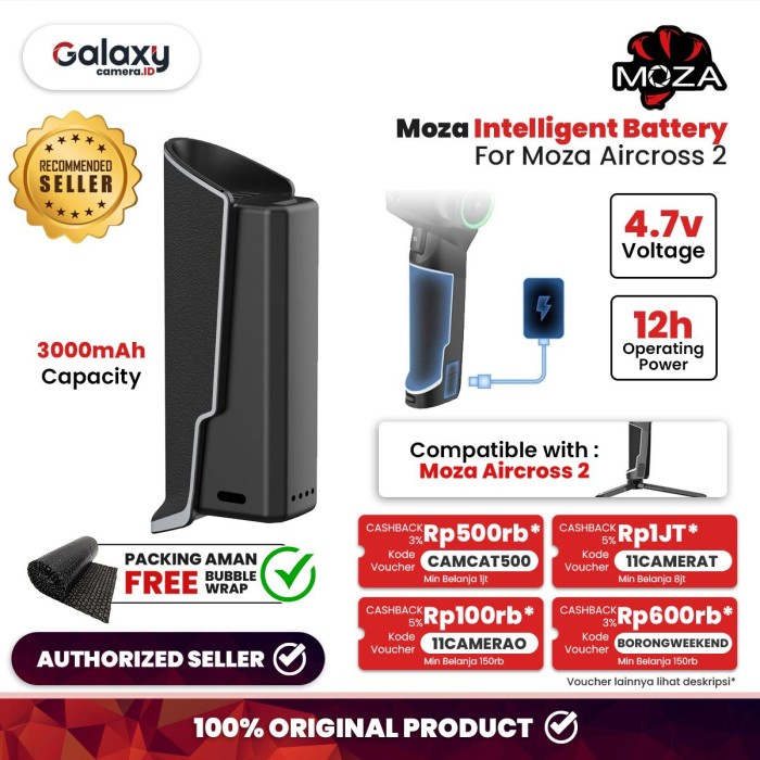 Moza Aircross 2 Intelligent Battery Baterai Moza Air Cross 2 Original #Original