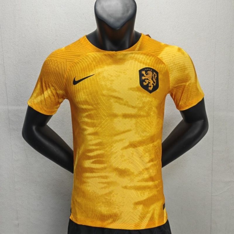 Jersey Player Issue Belanda Home 2022 2023 Dri Fit ADV Baju sepak bola PI Kuning