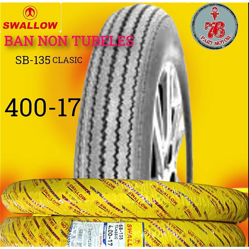 BAN NON TUBELESS SWALLOW SB-135 400-17