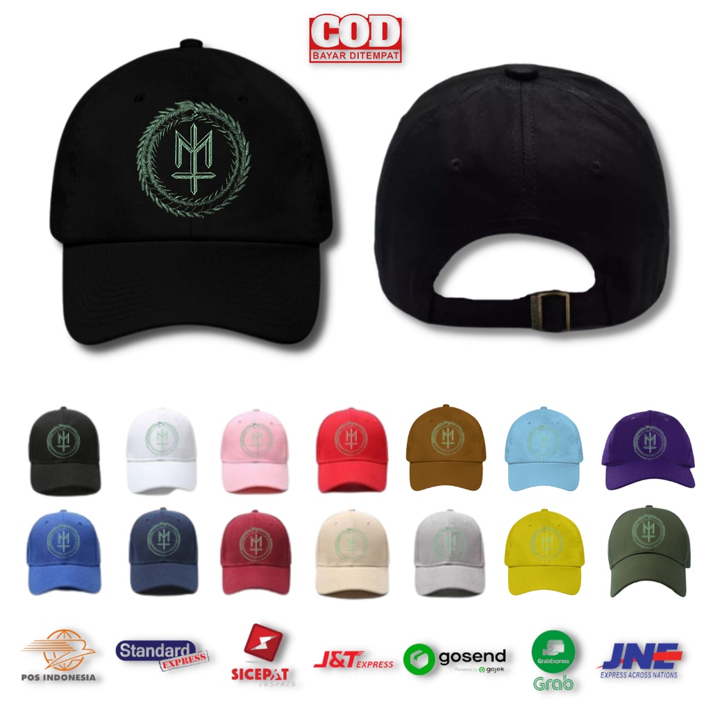 Topi Baseball Cap Pria Wanita Dewasa Distro Maternal Terbaru Tali Ring Besi