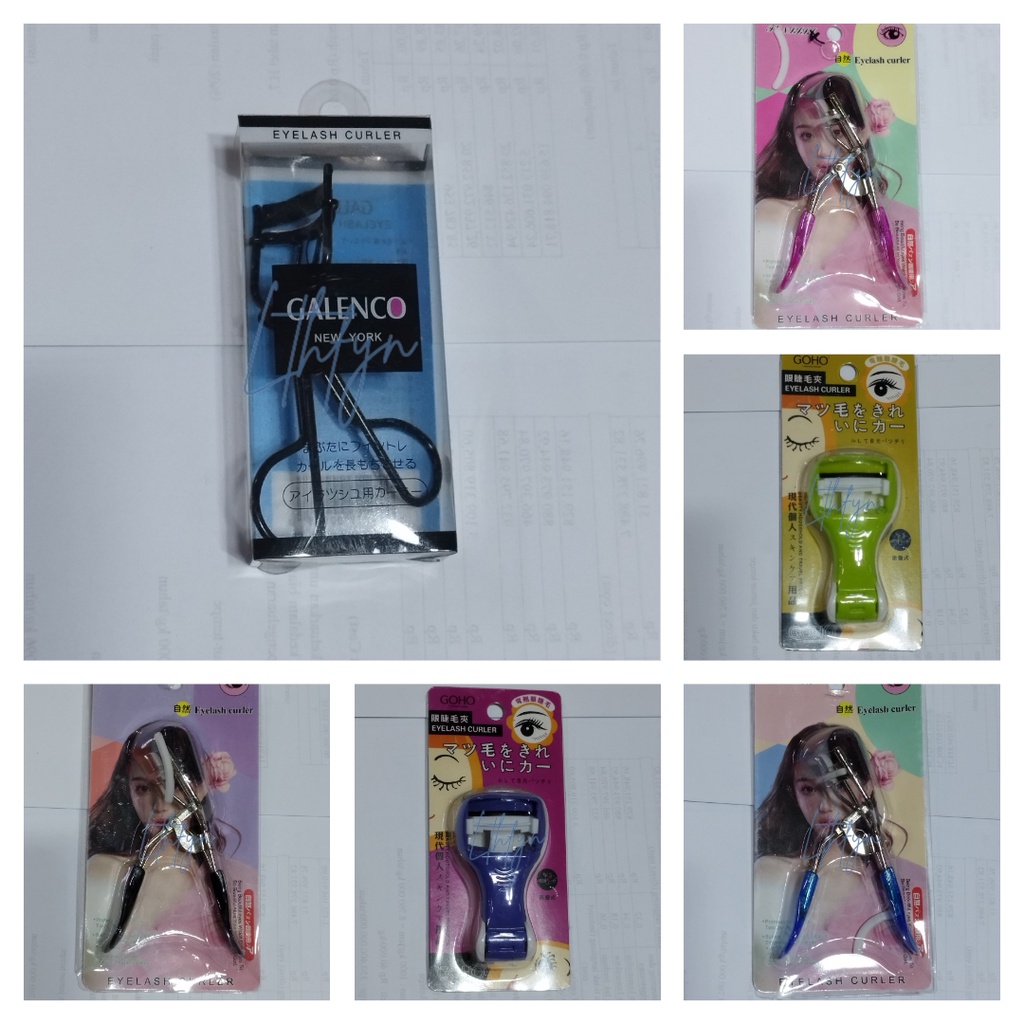 PENJEPIT BULU MATA STAINLESS STEEL DENGAN BANTALAN EYELASH CURLER PELENTIK BULU MATA