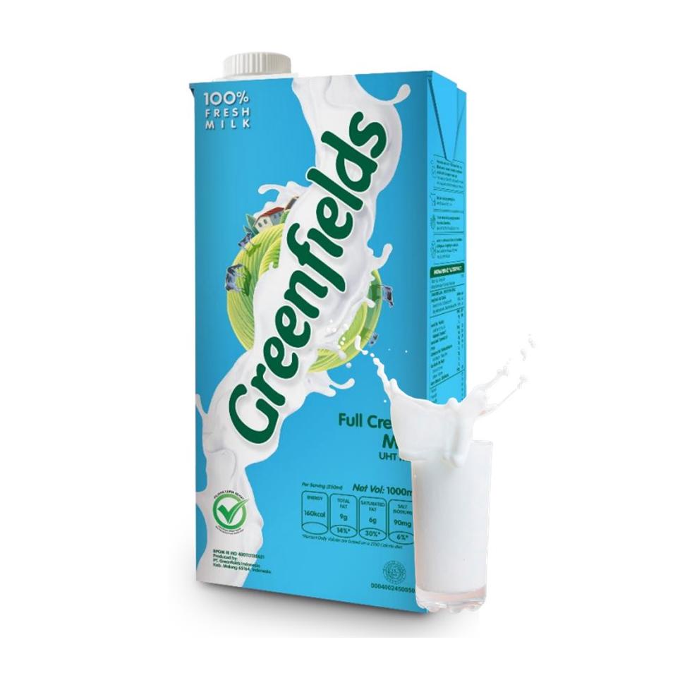 

12.12 Flash Sale Greenfields Susu UHT Full Cream 1000 ml murah