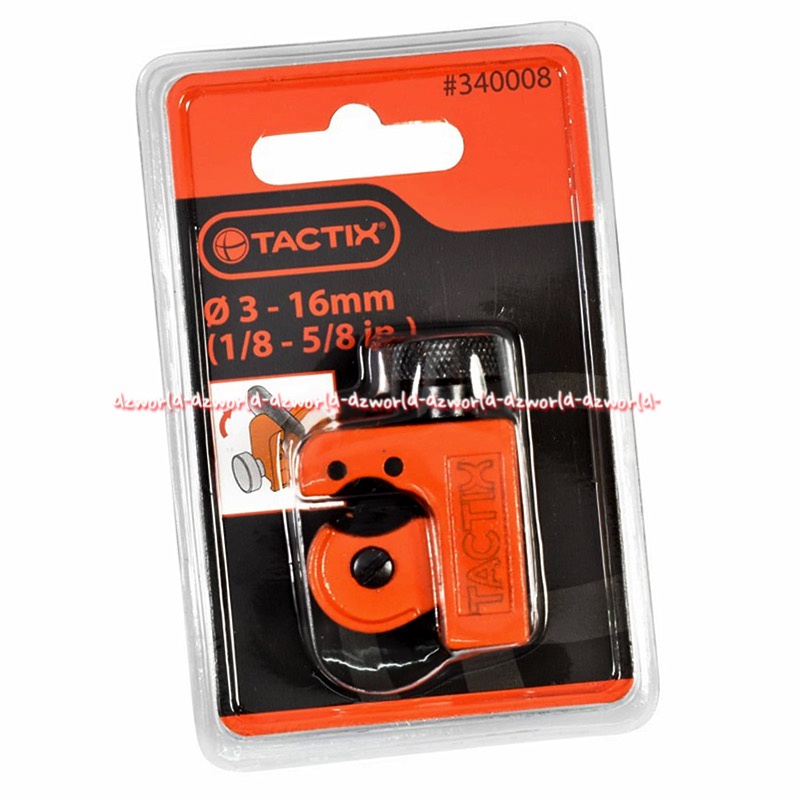 Tactix Mini Pipe Cutter Tools 3-16mm Alat Pemotong Pipa Mini Kecil Perkakas Potong Pipa Paralon Tactik Tactixs Cutters