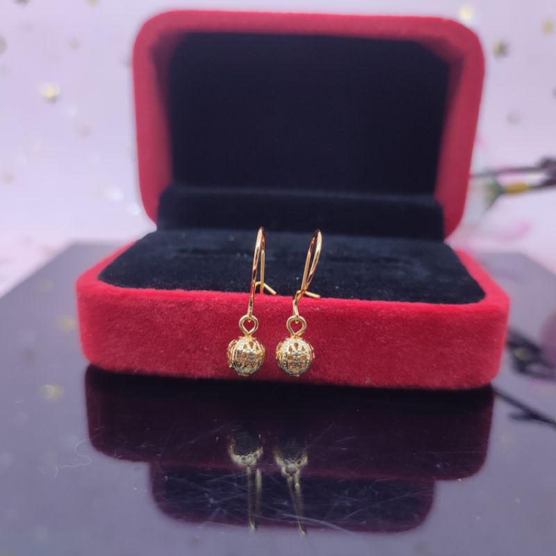 Anting dewasa dan reamaja yaxiya lapis emas anti karat