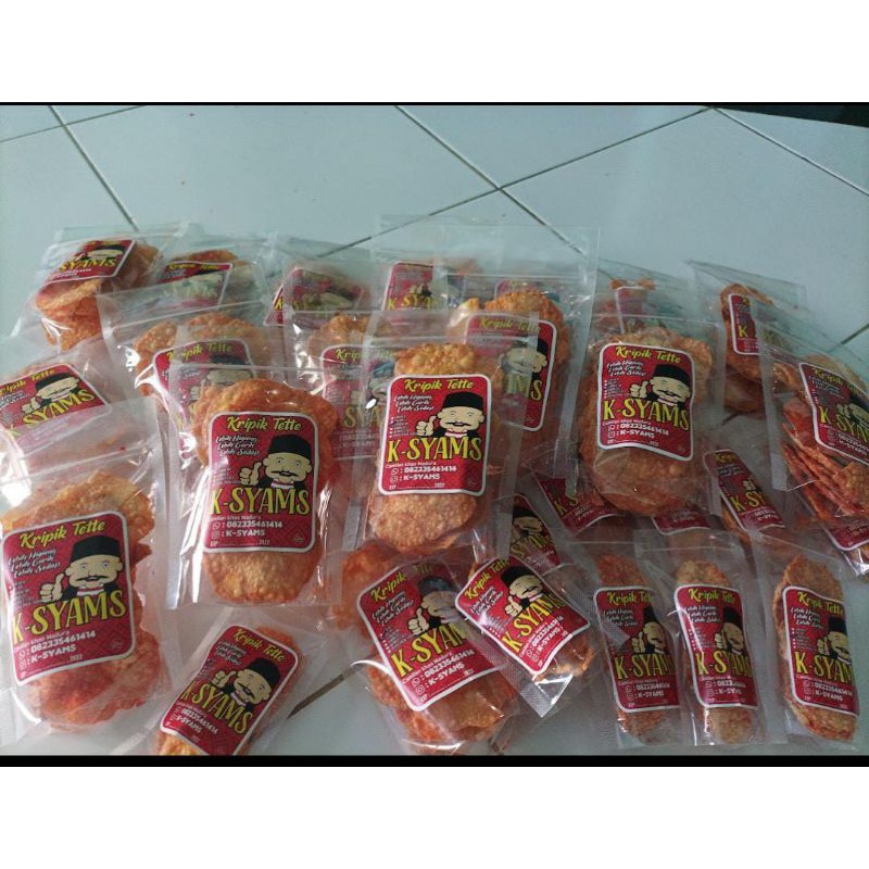 

kripik Tette Khas Madura