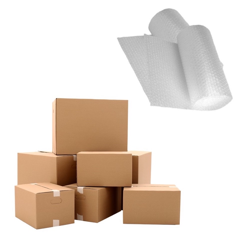 

Extra Bubble Wrap + Box