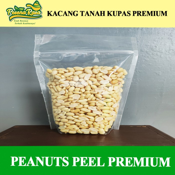 Jual Kacang Tanah Kupas 50 Gr Kacang Tanah Kupas Blanched Peanuts 50