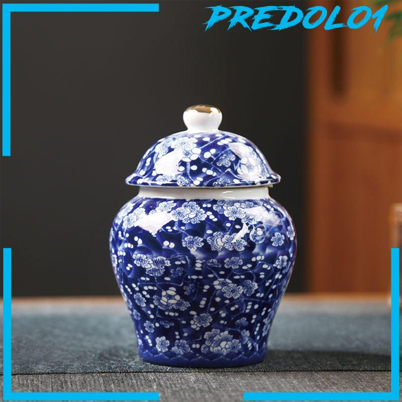 [Predolo1] Gaya China Porcelain Ginger Jar Storage Jar Glazed Hand Painted Household