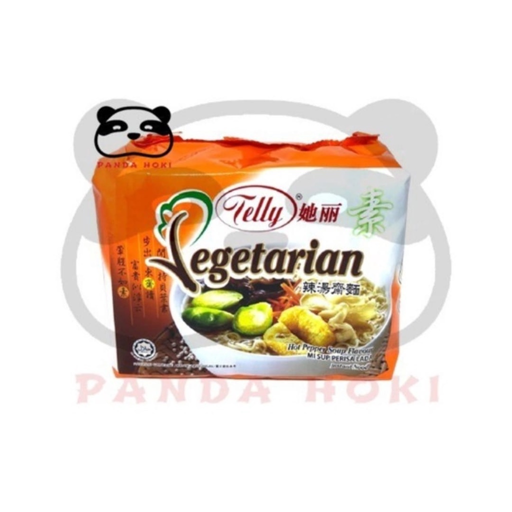 

MIE TELLY VEGETARIAN PER PCS